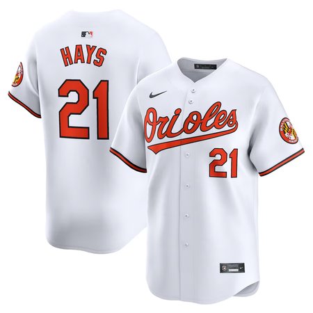 Men's Baltimore Orioles #21 Austin Hays Nike White Home Limited Player Jersey